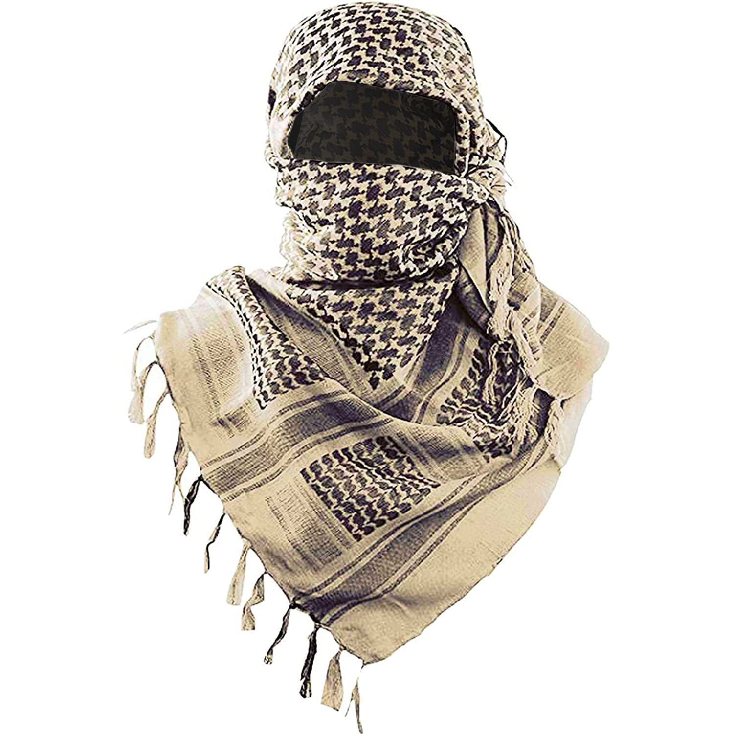 Men's And Women's Cotton Desert Tactical Scarf 63 Men's And Women's Cotton Desert Tactical Scarf