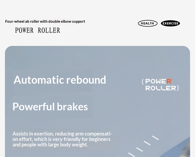 Automatic Rebound Plank-Crunch 2-in-1 Ab Wheel 23 Automatic Rebound Plank-Crunch 2-in-1 Ab Wheel