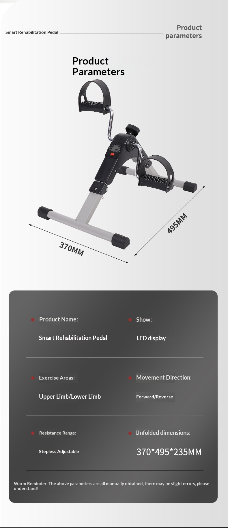 Mini Exercise Folding Bicycle Machine 9 Mini Exercise Folding Bicycle Machine