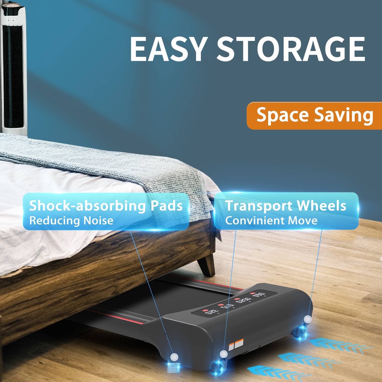 Under Desk Treadmill Machine Walking Pad For Home Office 42 Under Desk Treadmill Machine Walking Pad For Home Office