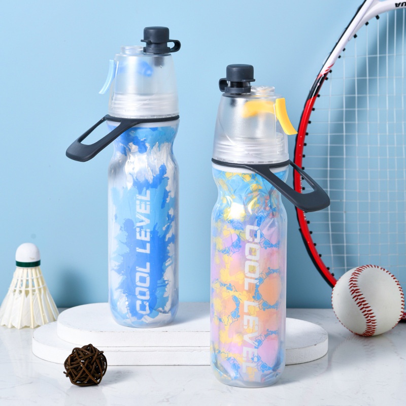 2-in-1 Misting Water Bottle - 500ml Insulated Sport Spray 35 2-in-1 Misting Water Bottle - 500ml Insulated Sport Spray