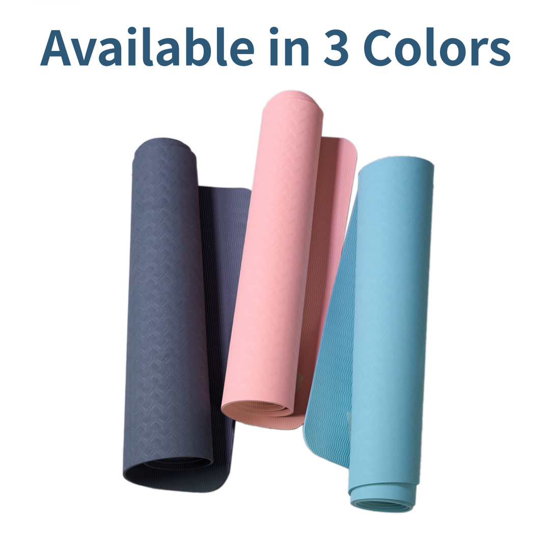 Professional TPE Yoga Mat - 72" Non-Slip Exercise Mat 41 Professional TPE Yoga Mat - 72" Non-Slip Exercise Mat