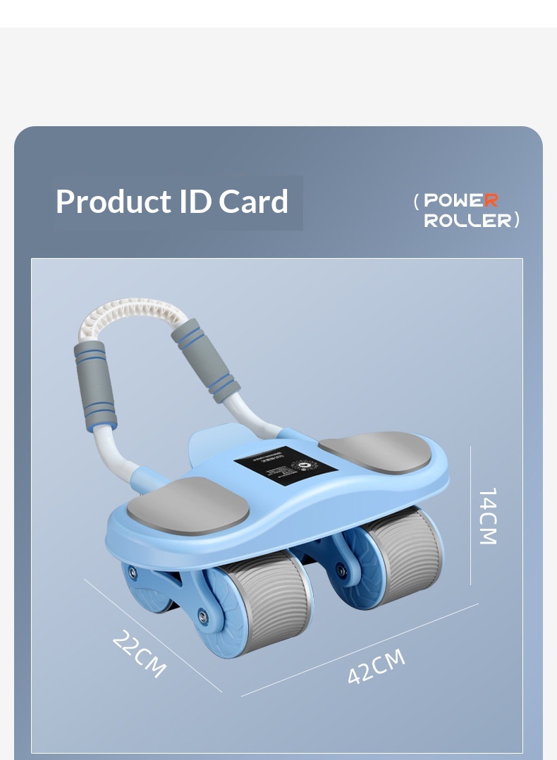 Automatic Rebound Plank-Crunch 2-in-1 Ab Wheel 22 Automatic Rebound Plank-Crunch 2-in-1 Ab Wheel