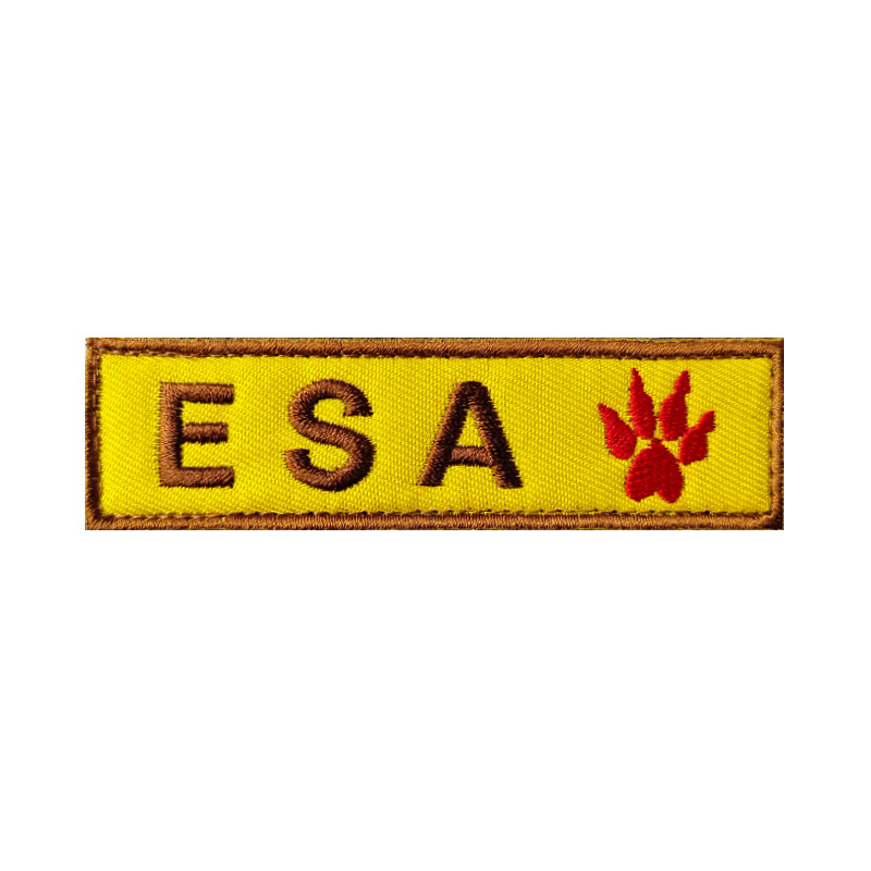 K9 Military Dog Rescue Dog Embroidered Velcro Badge 15 K9 Military Dog Rescue Dog Embroidered Velcro Badge