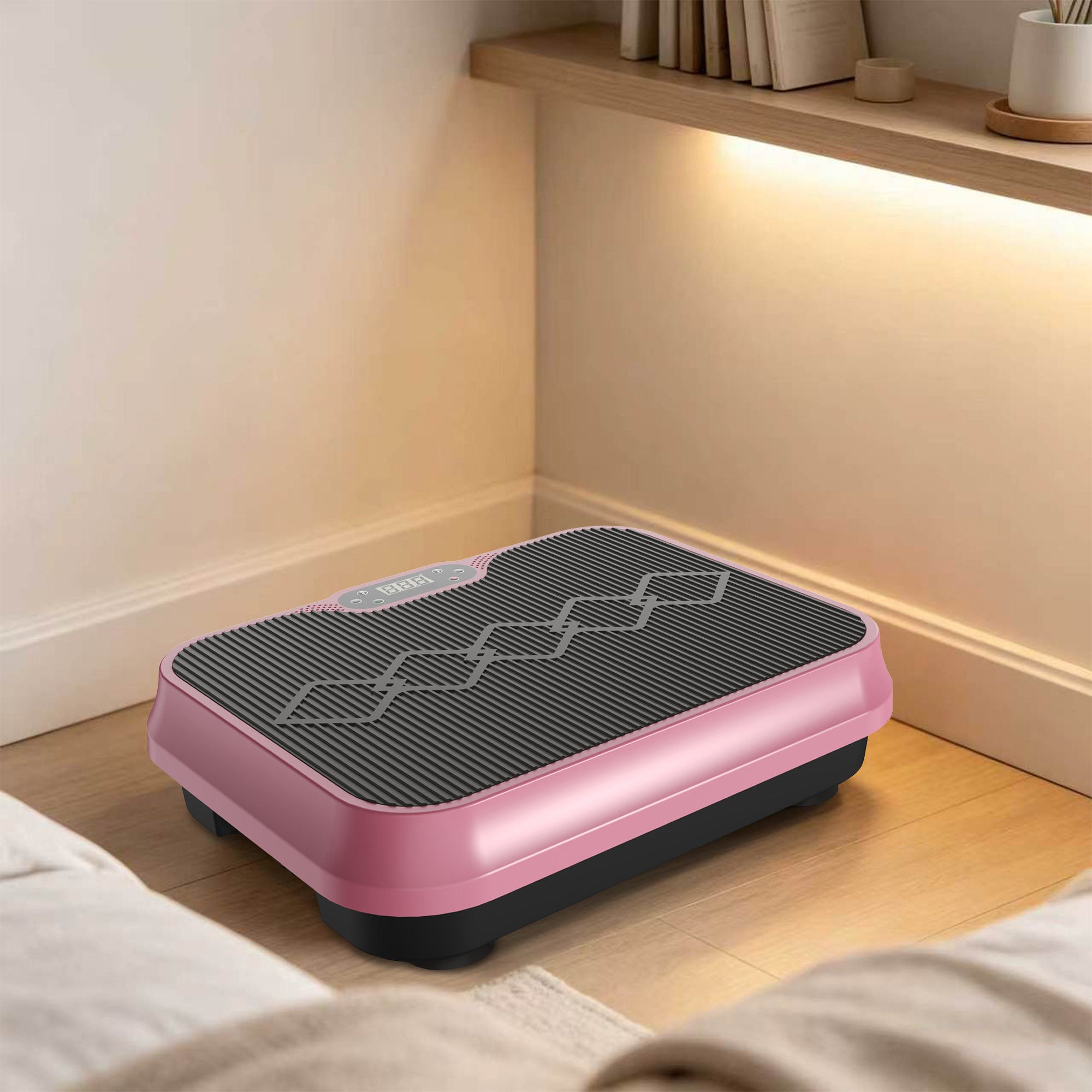 Vibration Plate Exercise Machine – Whole-Body Workout Platform with Resistance Bands 49 Vibration Plate Exercise Machine – Whole-Body Workout Platform with Resistance Bands