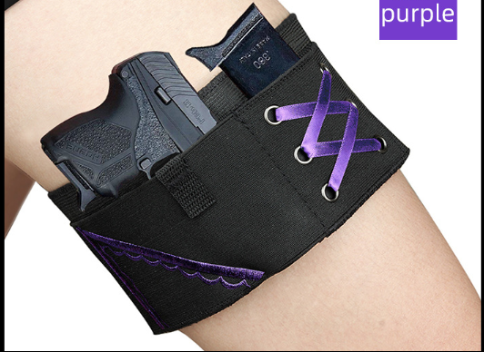Women's Small Hidden Antiskid Leg Holster 34 Women's Small Hidden Antiskid Leg Holster