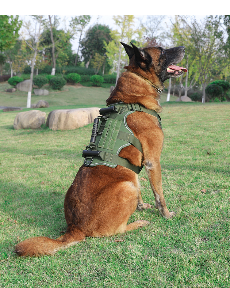 Dog Anti-breakaway And Anti-rush Reflective Breathable Chest Harness 13 Dog Anti-breakaway And Anti-rush Reflective Breathable Chest Harness