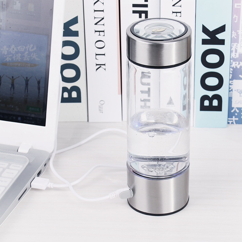 Fitness Eddy Portable Hydrogen Water Bottle – SPE PEM Hydrogen-Rich Water Generator 26 Fitness Eddy Portable Hydrogen Water Bottle – SPE PEM Hydrogen-Rich Water Generator