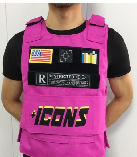 ICONS Tactical Streetwear Vest - Fashion Military Style 57 ICONS Tactical Streetwear Vest - Fashion Military Style