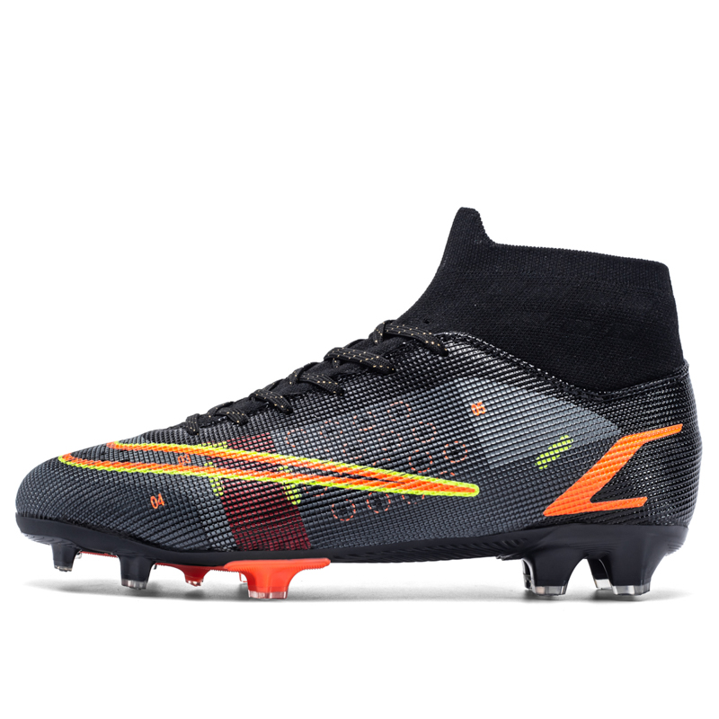 Football Boots Men's High Top AG Spike Artificial Turf 8 Football Boots Men's High Top AG Spike Artificial Turf