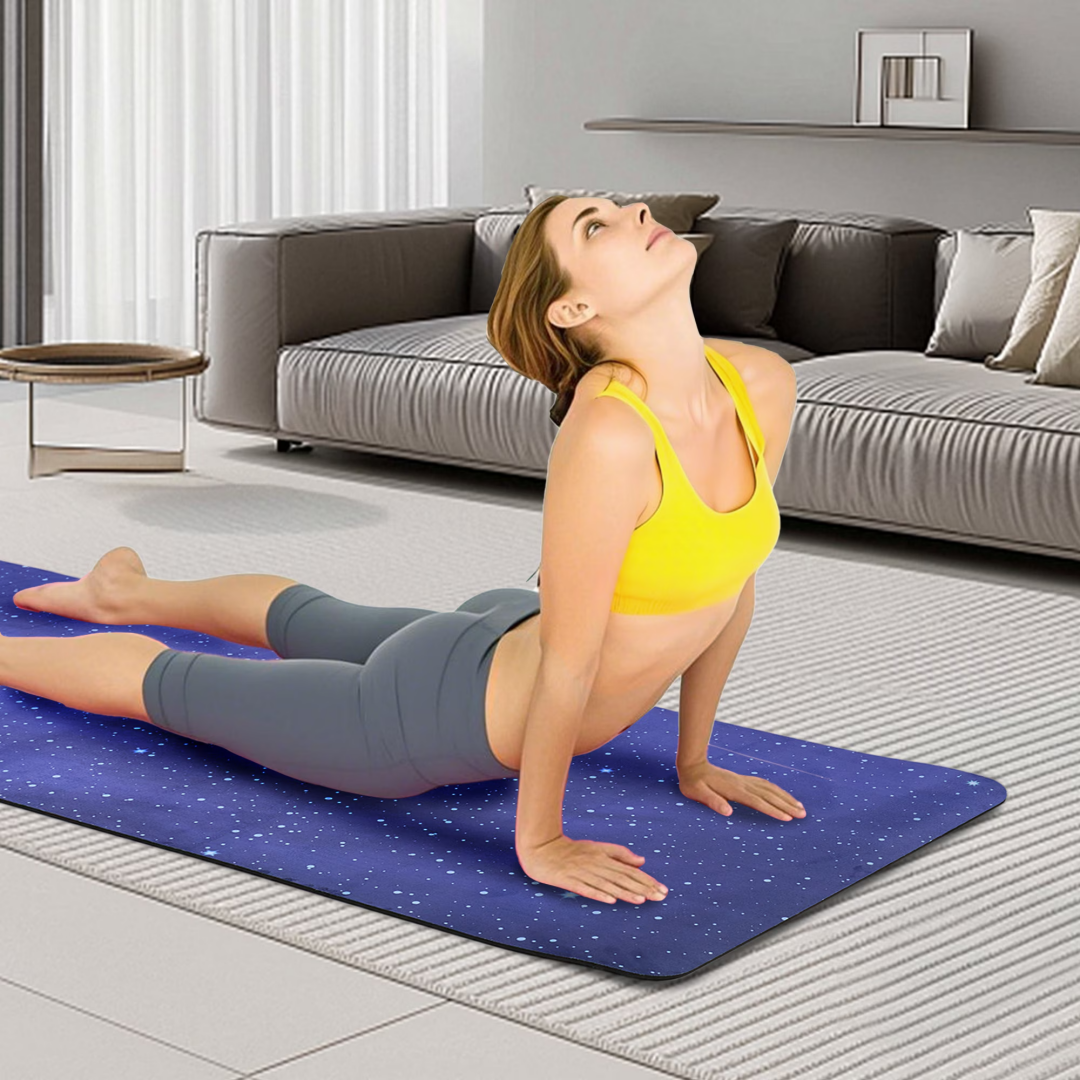 Yoga Mat, Exercise Yoga Mat Print With Non-Slip Design, Professional TPE Exericise Mat, 72 X 24 Multi-Purpose Workout Mat For Women, Pilates Fitness And Floor Exercises 38 Yoga Mat, Exercise Yoga Mat Print With Non-Slip Design, Professional TPE Exericise Mat, 72 X 24 Multi-Purpose Workout Mat For Women, Pilates Fitness And Floor Exercises