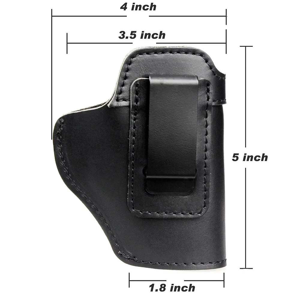Left RIGHT Tactical Leather Holster for Concealed Carry 13 Left RIGHT Tactical Leather Holster for Concealed Carry