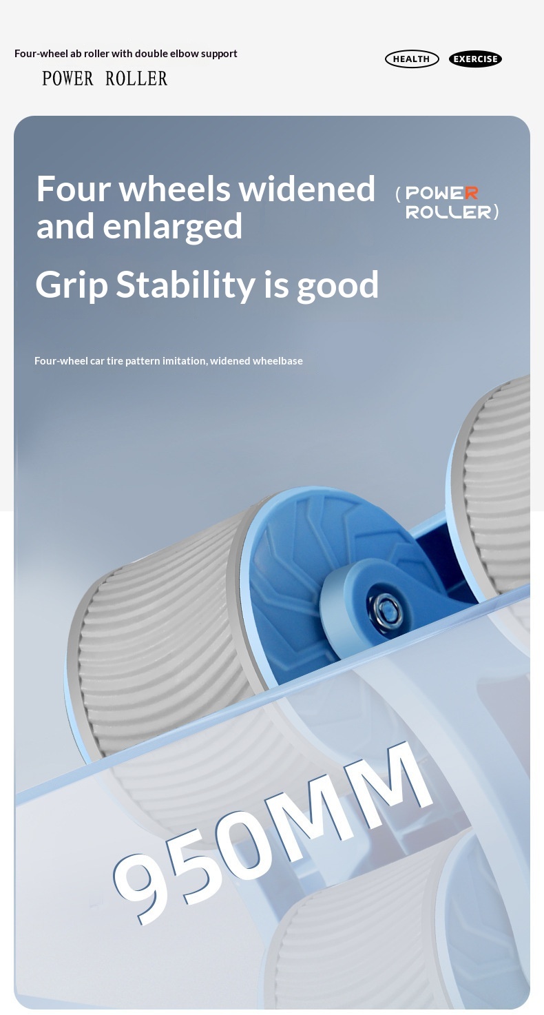 Automatic Rebound Plank-Crunch 2-in-1 Ab Wheel 16 Automatic Rebound Plank-Crunch 2-in-1 Ab Wheel