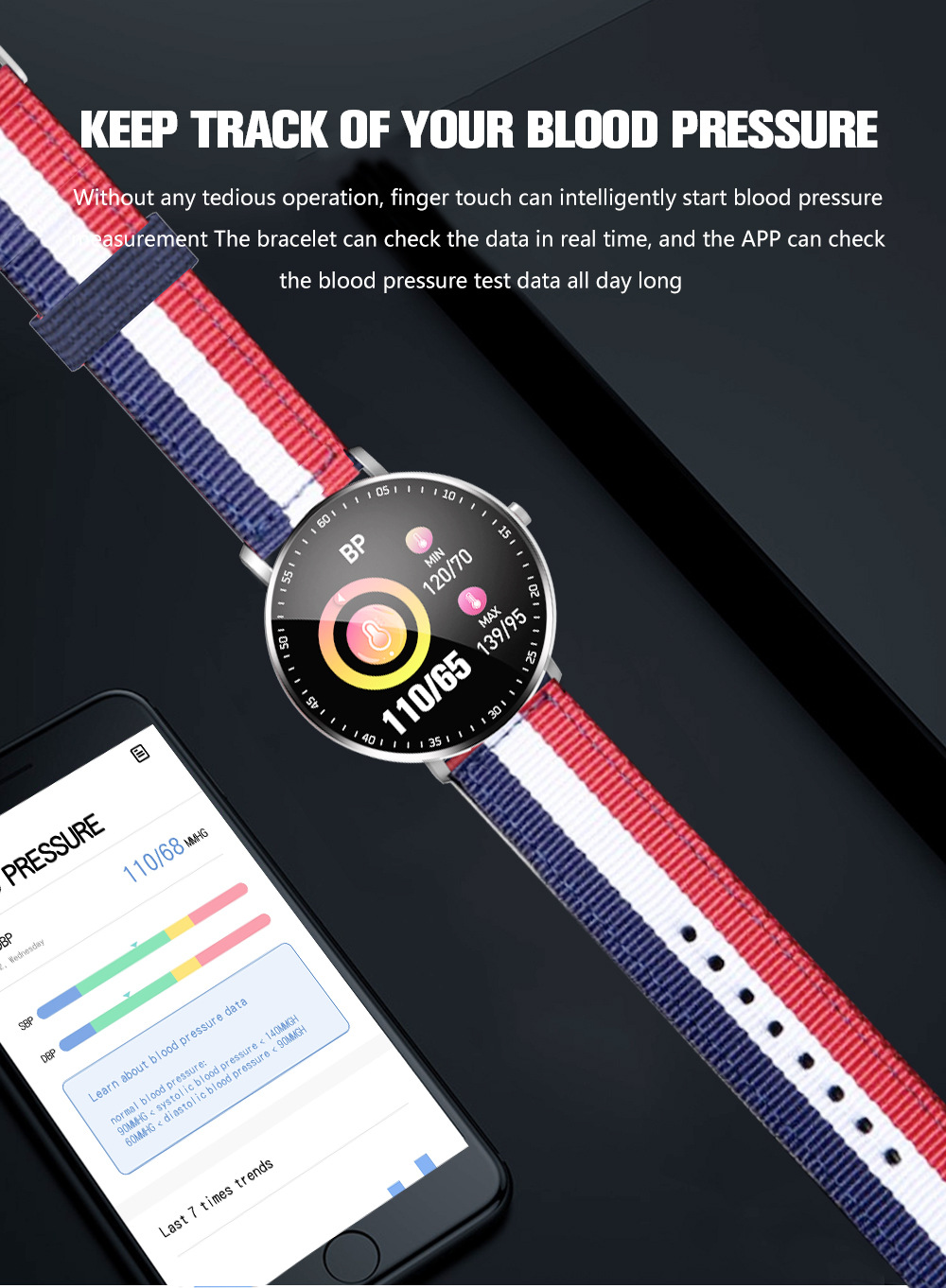Full Touch Smart Bracelet Sports Fitness Tracker Handband Smart Bracelet 26 Full Touch Smart Bracelet Sports Fitness Tracker Handband Smart Bracelet