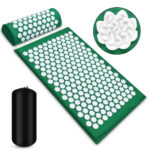 Acupressure Massage Mat With Needles Set Back Massager For Neck Foot Kuznetsov's Applicator Massage Pad Yoga Mat With Pillow - Image 6