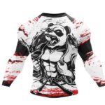 SHREDDED PANDA RASH GUARD - XMARTIAL SLEEVE