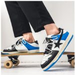 Men's Colorblock Sneakers Low-top Casual Board Shoes - Image 5