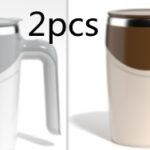 Rechargeable Model Automatic Stirring Cup Coffee Cup High Value Electric Stirring Cup Lazy Milkshake Rotating Magnetic Water Cup - Image 10