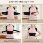 Fitness Eddy™ Elite Unisex Anti-Humpback Posture Corrector – Four-Seasons Chest Lift & Lumbar Support Brace - Image 6