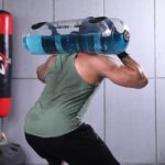 Transparent Cylindrical Weight-bearing Fitness Water Dumbbell - Image 3