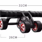 Four-wheel abdominal muscle exercise fitness equipment - Image 3
