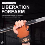 Cowhide Palm Protector Fitness Non-slip Equipment - Image 5