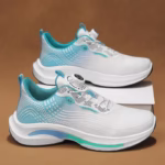 Fashionable Mesh Breathable Rotating Buckle Sneaker - Image 5