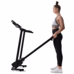 Foldable Treadmill with Built-in Speaker for Home Gym Fitness - Image 3
