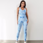 One-piece Workout Exercise Outfit Women's Breathable - Image 3
