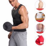 Fitness Men Shapewear Sauna Vest Waist Trainer Double Belt Sweat Shirt Corset Top Body Shaper - Image 8