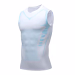 Men's Exercise Workout Quick-drying Breathable Slim Fit Tight Stretch Vest - Image 5