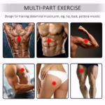 Electric Muscle Toner Machine ABS Toning Belt Simulation Fat Burner Belly Shaper - Image 6