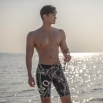 Men's Fashion Professional Boxer Swimming Trunks