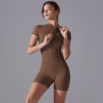 Yoga Short-sleeved Shorts Jumpsuit - Image 10