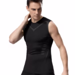 Men's Exercise Workout Quick-drying Breathable Slim Fit Tight Stretch Vest - Image 7