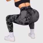 Seamless Tie Dye Leggings Women Yoga Pants Push Up Sport Fitness Running Gym Leggings - Image 5