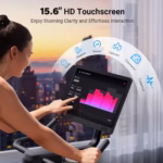 Low Noise Exercise Bike – Stationary Bike with Tablet Mount & Exclusive App for Weight Loss - Image 3
