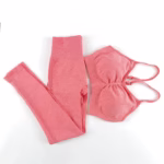 Gym Clothing Leggings Sportswear Crop-Top Yoga-Set - Image 2
