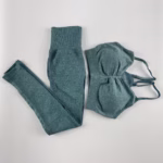 Gym Clothing Leggings Sportswear Crop-Top Yoga-Set - Image 5