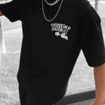 Trust No One Creative Printed T-shirt - Image 4