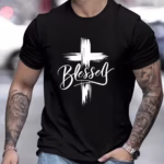 Blessed Print T-shir - Image 2