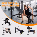 Weightlifting Bench, Bench Press Set With Squat And Bench - Image 6