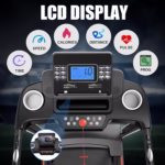 Home Automatic Tilt Treadmill Foldable 400 Lbs Approx. 181.4 Kg Capacity 3.25 Horsepower - Image 6