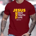 Jesus Print T-shirt - Image 4