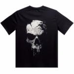 Men Skull Pattern And Round Neck Short Sleeved T-shirt - Image 6