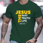 Jesus Print T-shirt - Image 6