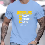Jesus Print T-shirt - Image 5