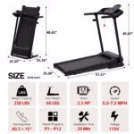 Treadmill JK1606-2 - Image 2