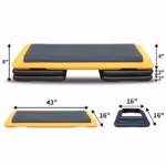 Adjustable Aerobic Fitness Stepper With 4 Lifts - Image 7