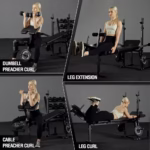 8 in 1 Weight Bench Set with Leg Extension and Leg Curl - Image 5